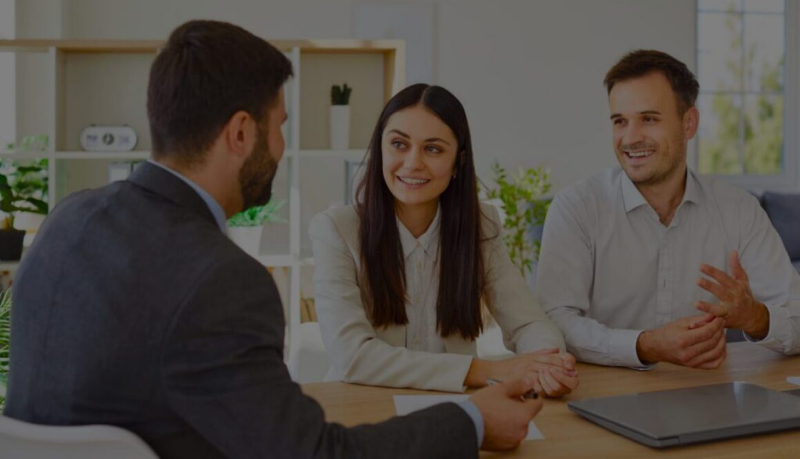 Corporate business people having a meeting in office discussing job project.