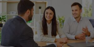 Corporate business people having a meeting in office discussing job project.
